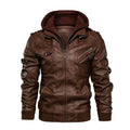 Chaqueta de cuero para hombre: corte clásico, estilo urbano