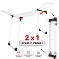 Tendedero Extensible 2x1 | Hasta 30 Metros de Secado