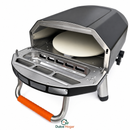 (PROMOCIÓN DE LA SEMANA) Horno Portátil a Gas con Piedra Giratoria y Puerta