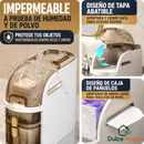 Organizador Estrecho con Cajones para Baño | Compacto, Impermeable, con Ruedas y Porta Pañuelos Integrado