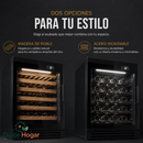 Adega Dulce Hogar Premium UnderCounter — 46 Garrafas + 70% OFF