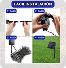 Luces Navideñas LED Solares para Exterior e Interior | Promoción Anticipada de Navidad