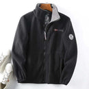 Chaqueta con capucha para hombre y forro de doble capa