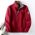 Chaqueta con capucha para hombre y forro de doble capa