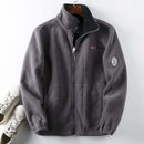 Chaqueta con capucha para hombre y forro de doble capa