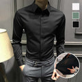 Camisa Masculina Sin Arrugas