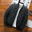 Chaqueta acolchada coreana para hombre: abrigo térmico cortavientos